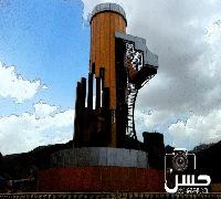 مجسم جمالي في مدخل محافظة فيفاء ـ جازان