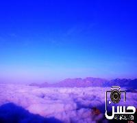 الضباب يغطي جبال محافظة الداير ـ جازان