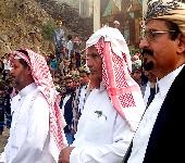 استقبال القبائل في هود ولد الشيخ مسعود بن ملهى العزي